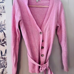 Banana Republic Pink Cardigan Sweater